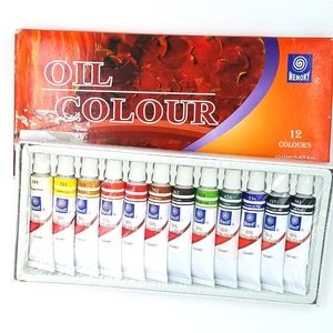 Oil Colour set 12 colors 12 Tubes